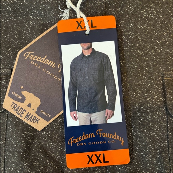 Men's Classic Brown Shirt Jacket - Picture 4 of 7